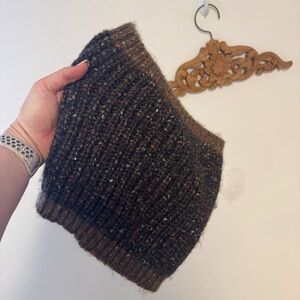 Brown Knit Duluth Neck Warmer